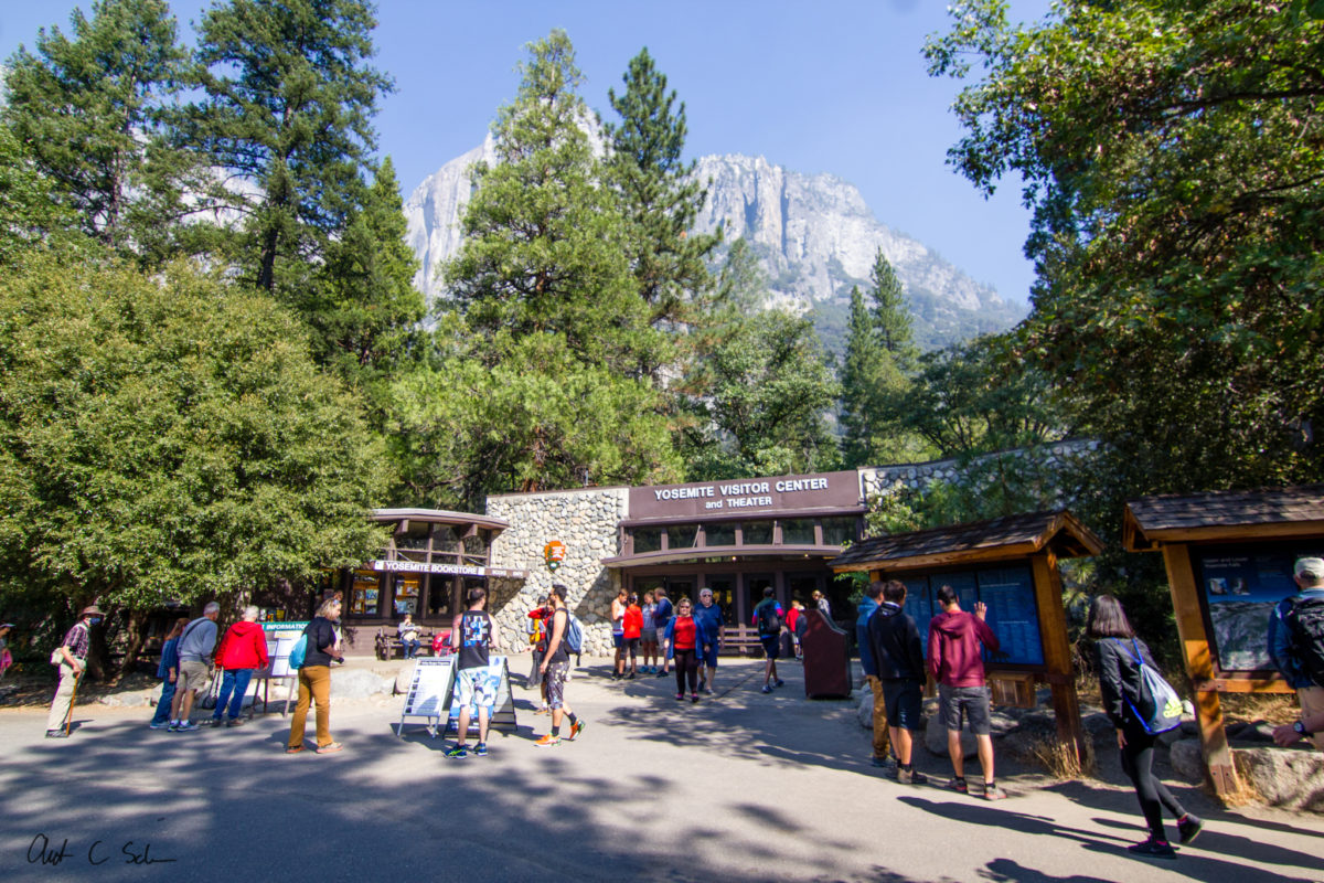 Yosemite National Park Visitor Center (A Free Wifi Area)